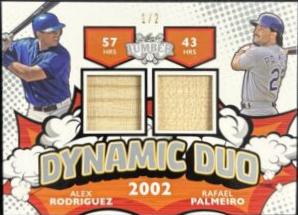 Alex Rodriguez / Rafael Palmeiro [Silver] #DD-1