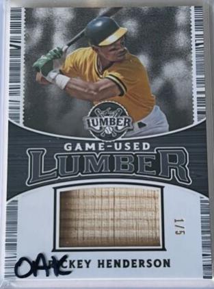 Rickey Henderson [Pewter] #GUL-78