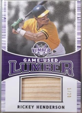 Rickey Henderson [Purple] #GUL-78