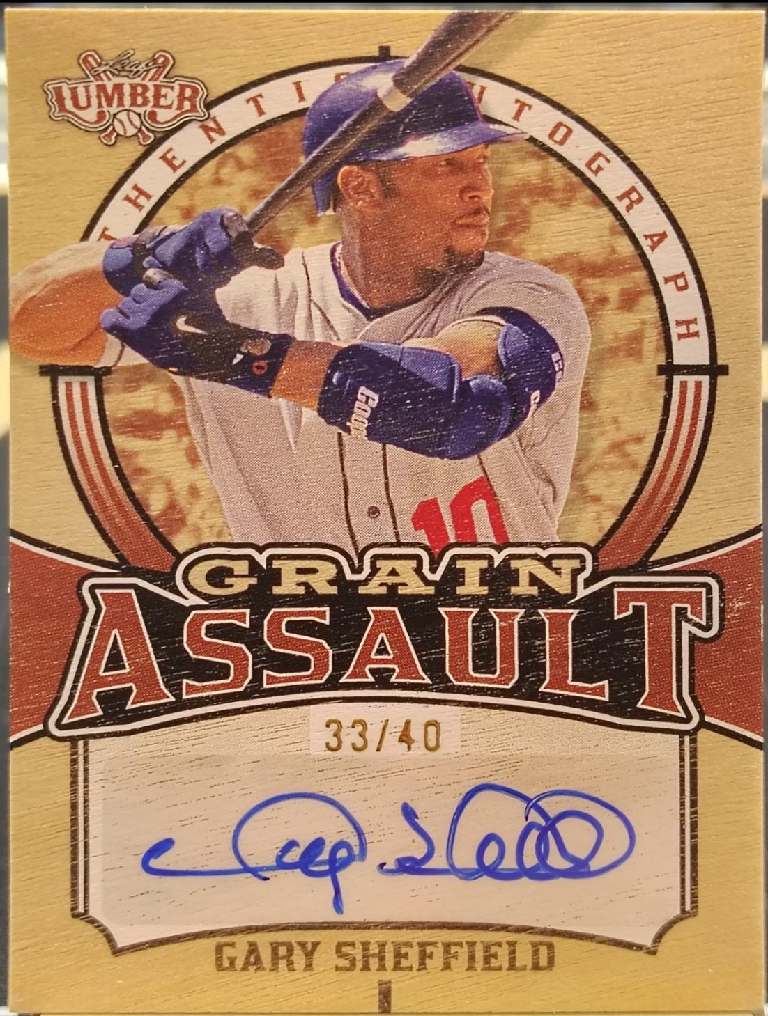 Gary Sheffield [Bronze] #GA-GS1