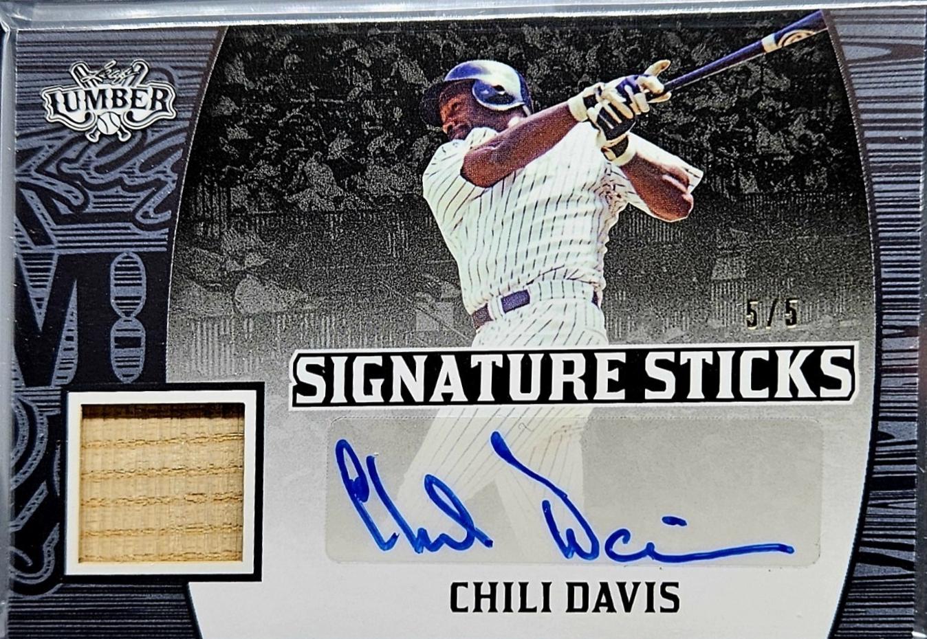 Chili Davis [Pewter] #SS-CD1