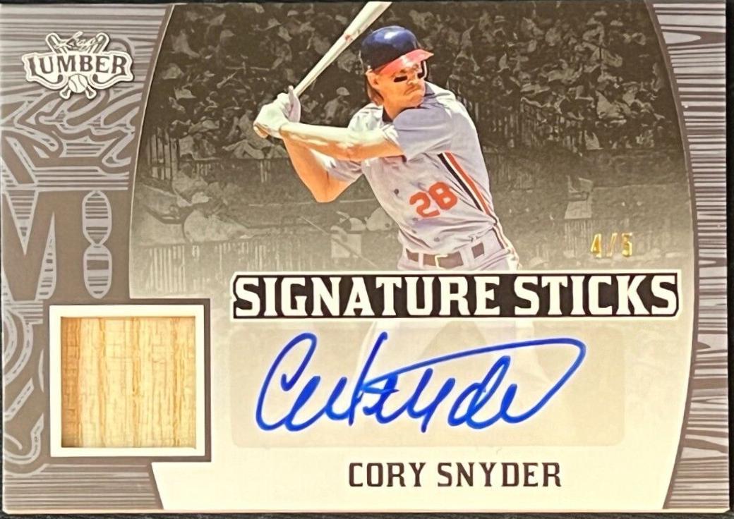 Cory Snyder [Pewter] #SS-CS1