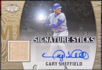 Gary Sheffield [Gold] #SS-GS1