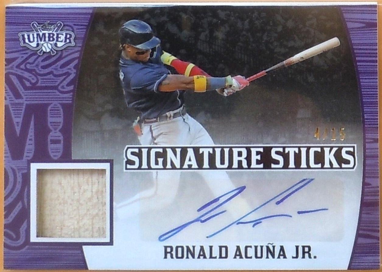 Ronald Acuna Jr. [Purple] #SS-RAJ