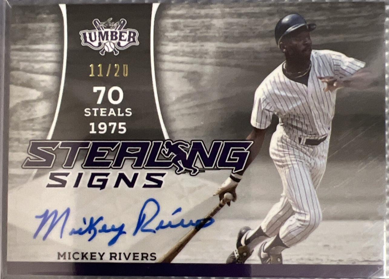 Mickey Rivers [Purple] #STS-MR1