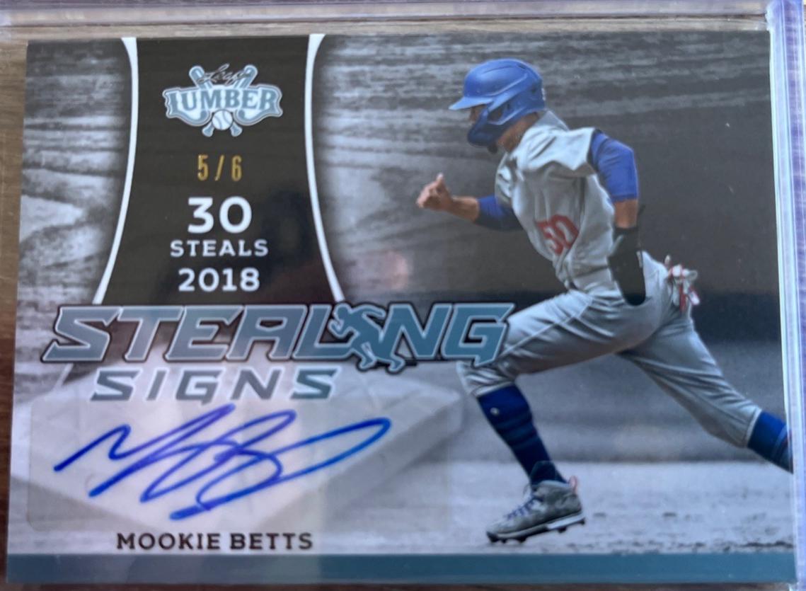 Mookie Betts [Pewter] #STS-MB1