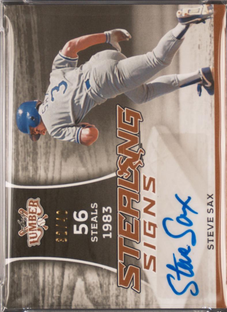 Steve Sax [Bronze] #STS-SS1