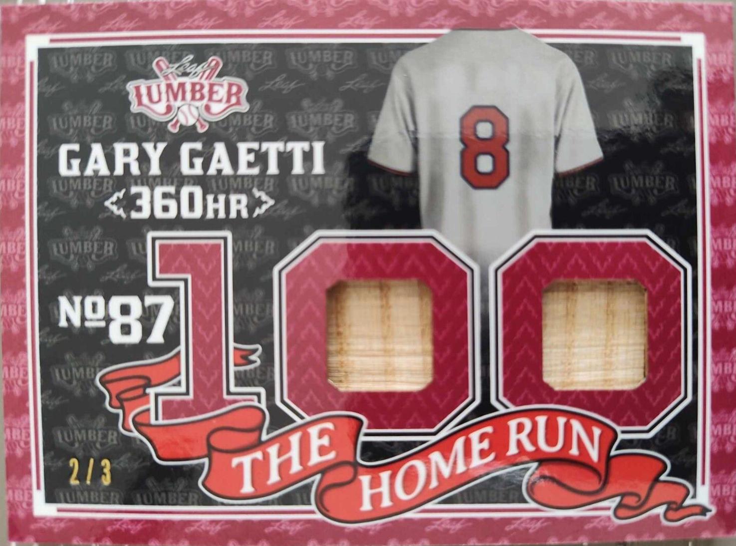Gary Gaetti [Emerald] #THR-32