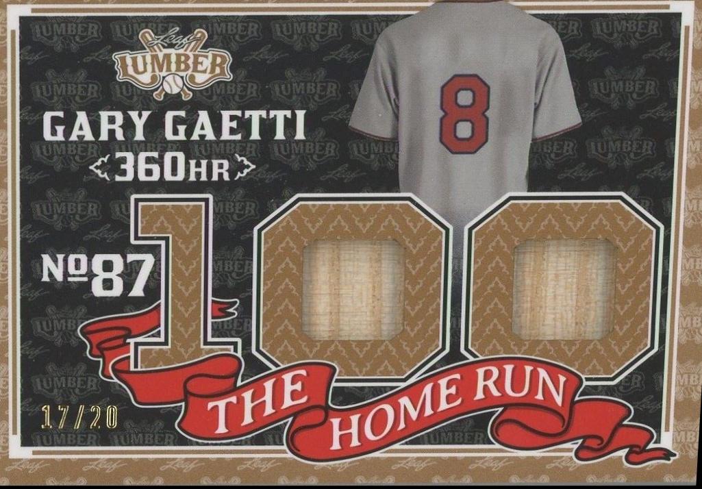 Gary Gaetti [Purple] #THR-32