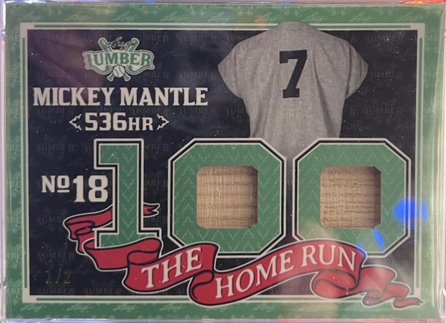 Mickey Mantle [Emerald] #THR-57