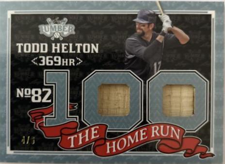 Todd Helton [Navy Blue] #THR-71