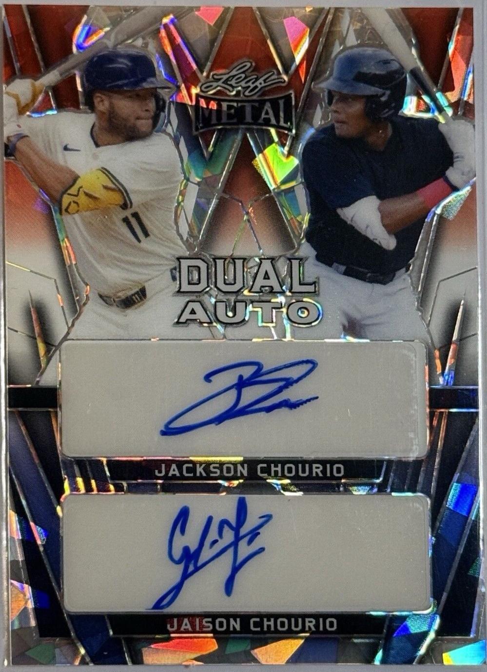 Jackson Chourio / Jaison Chourio [Red White Blue Crystal] #DA-14