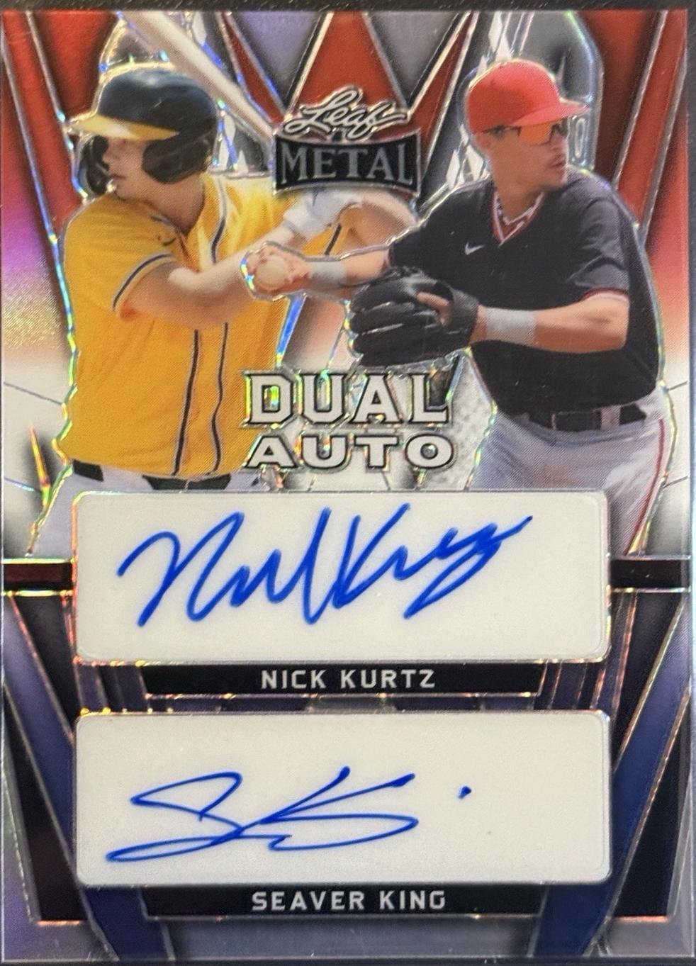Nick Kurtz / Seaver King [Red White Blue Prismatic] #DA-21