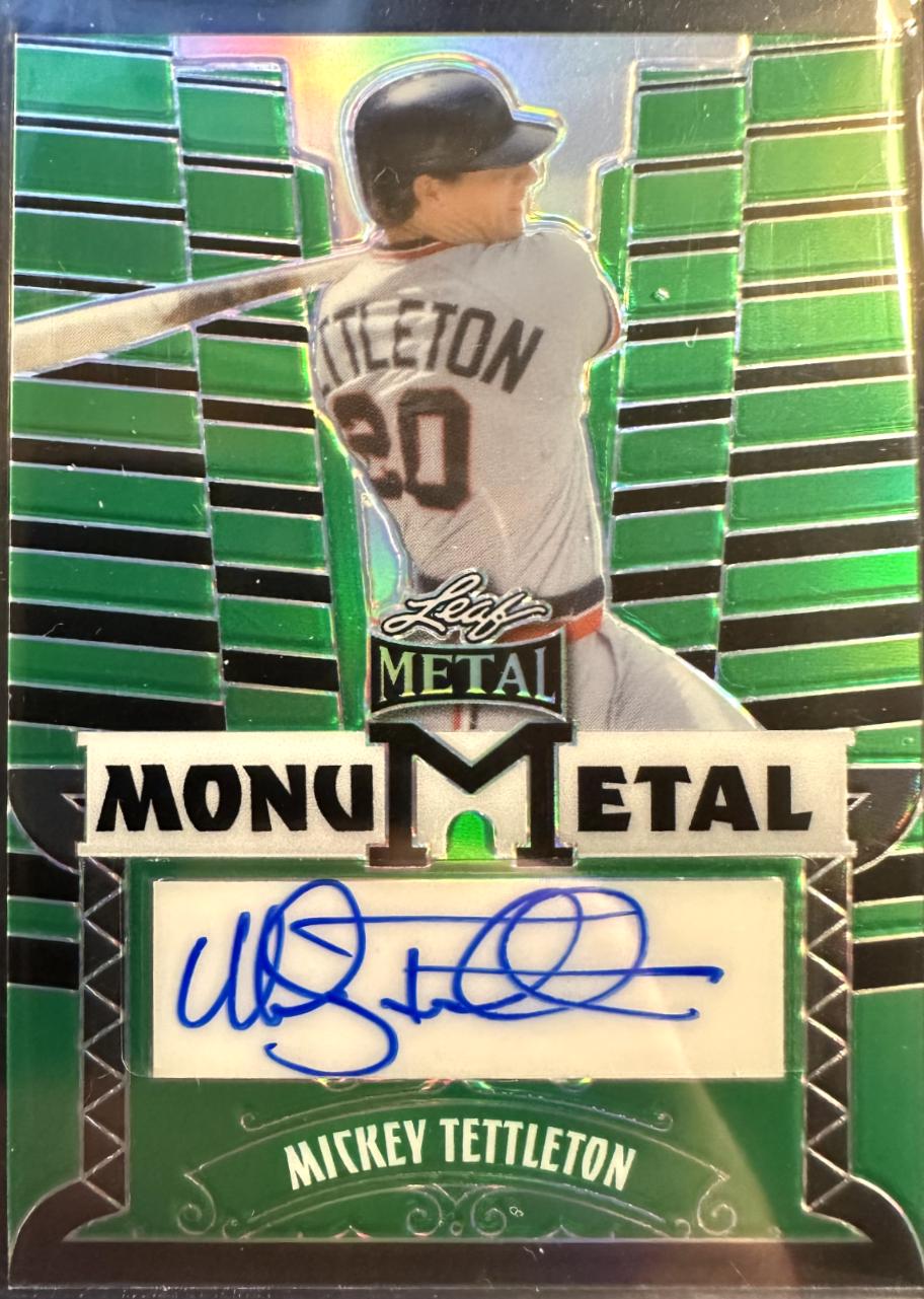 Mickey Tettleton [Green Prismatic] #MM-MT1