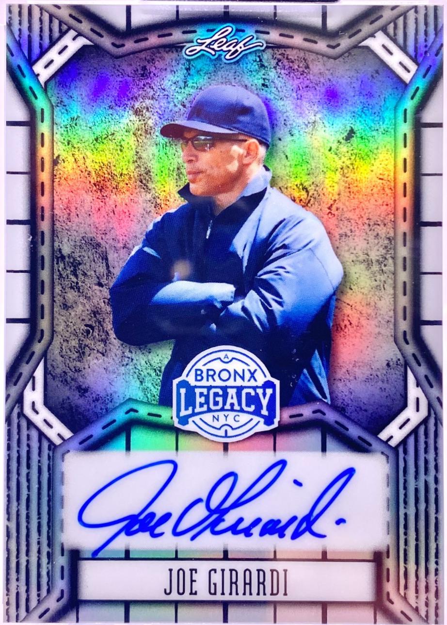 Joe Girardi #BA-JG1
