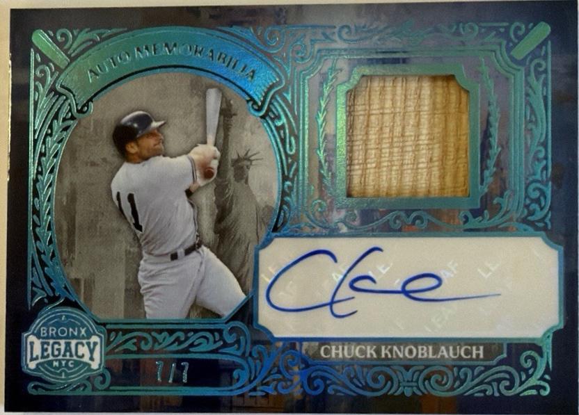 Chuck Knoblauch [Spectrum Platinum Holofoil] #AM-CK1