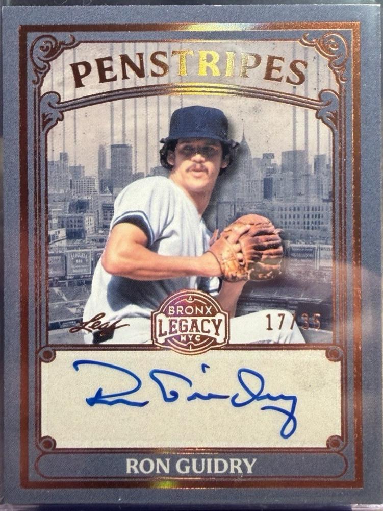 Ron Guidry #P-RG1