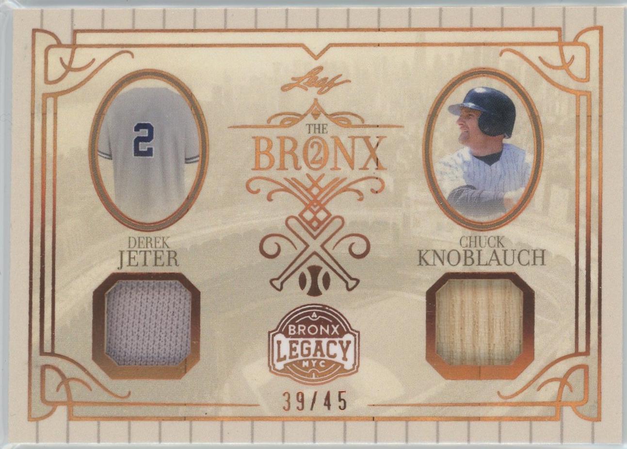 Derek Jeter / Chuck Knoblauch #B2-6