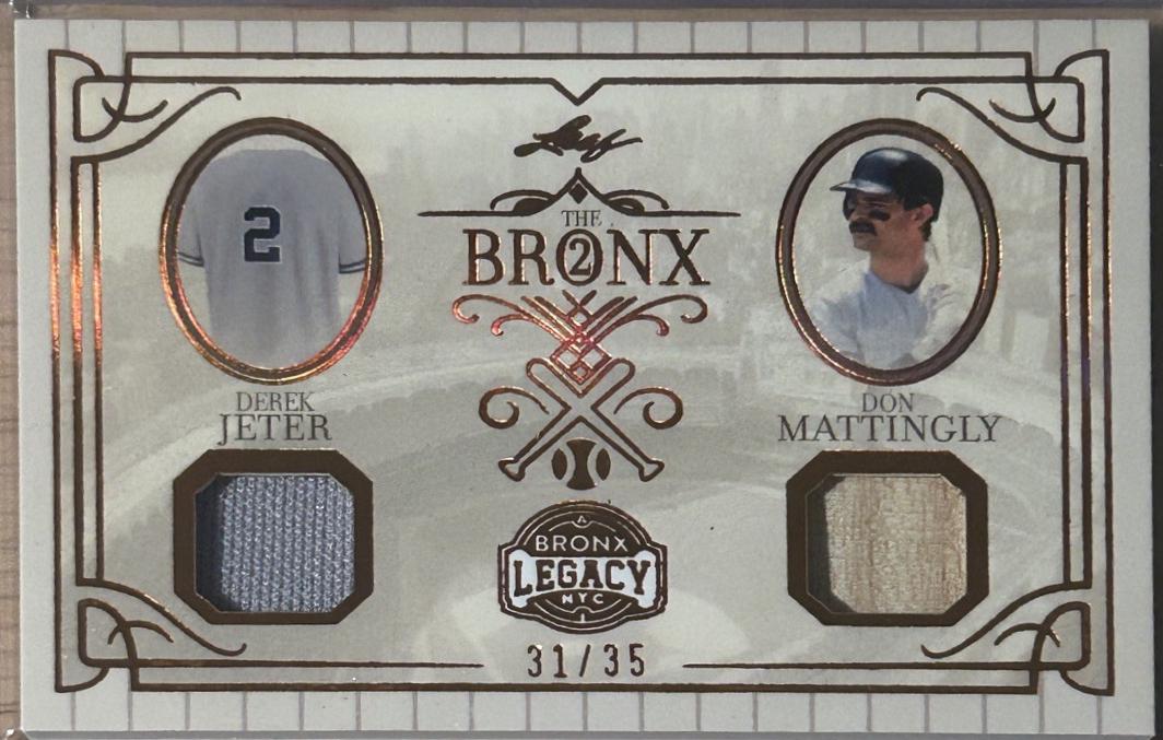 Derek Jeter / Don Mattingly #B2-7