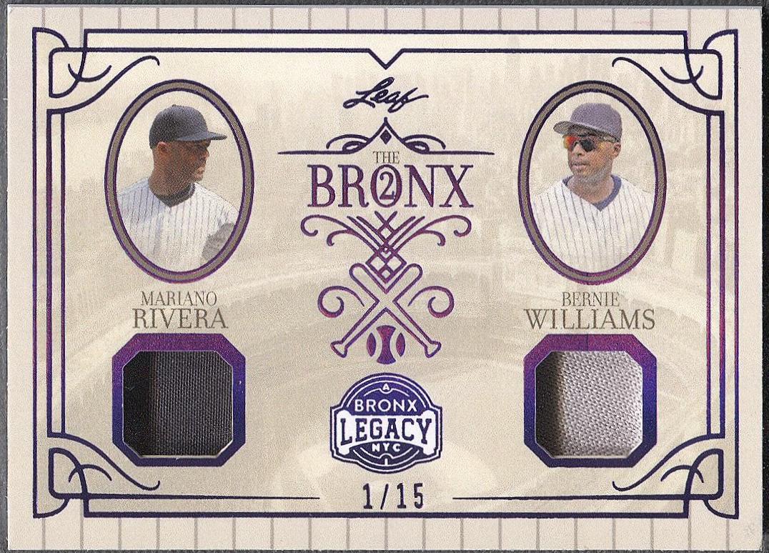 Mariano Rivera / Bernie Williams [Spectrum Purple Holofoil] #B2-13