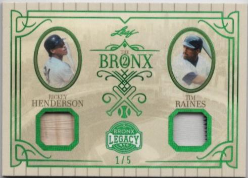 Rickey Henderson / Tim Raines #B2-15