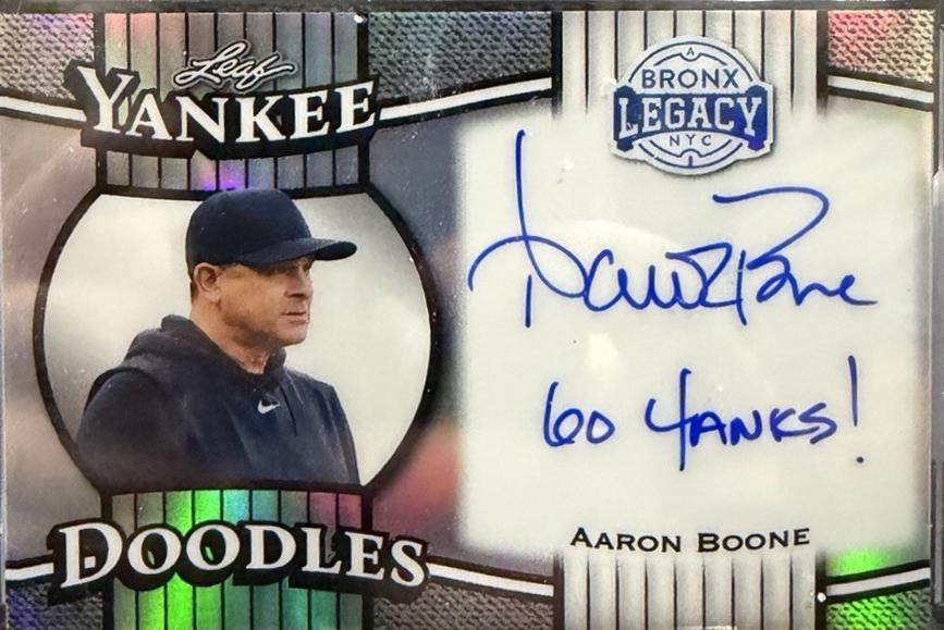 Aaron Boone #YD-AB1