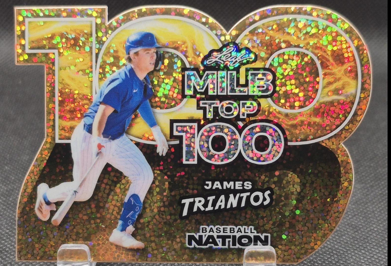 James Triantos [Prismatic Gold] #MB-34