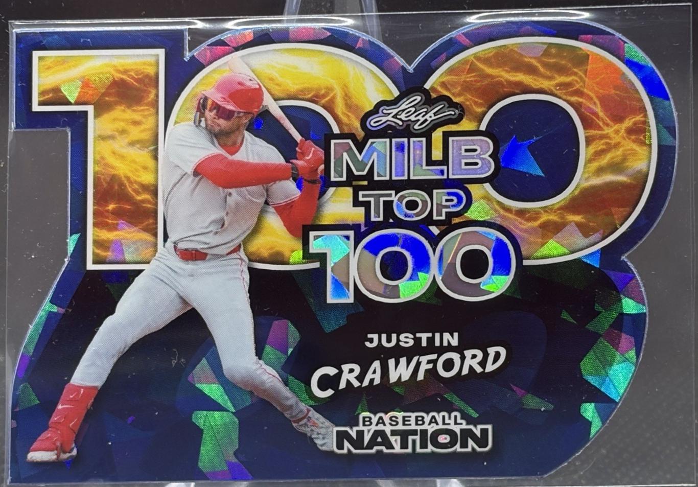 Justin Crawford [Prismatic Blue] #MB-43