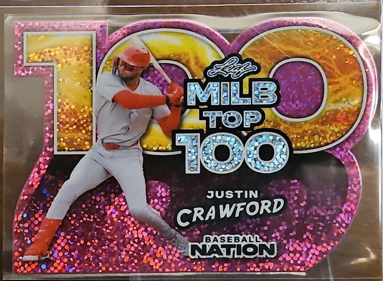 Justin Crawford [Prismatic Pink] #MB-43