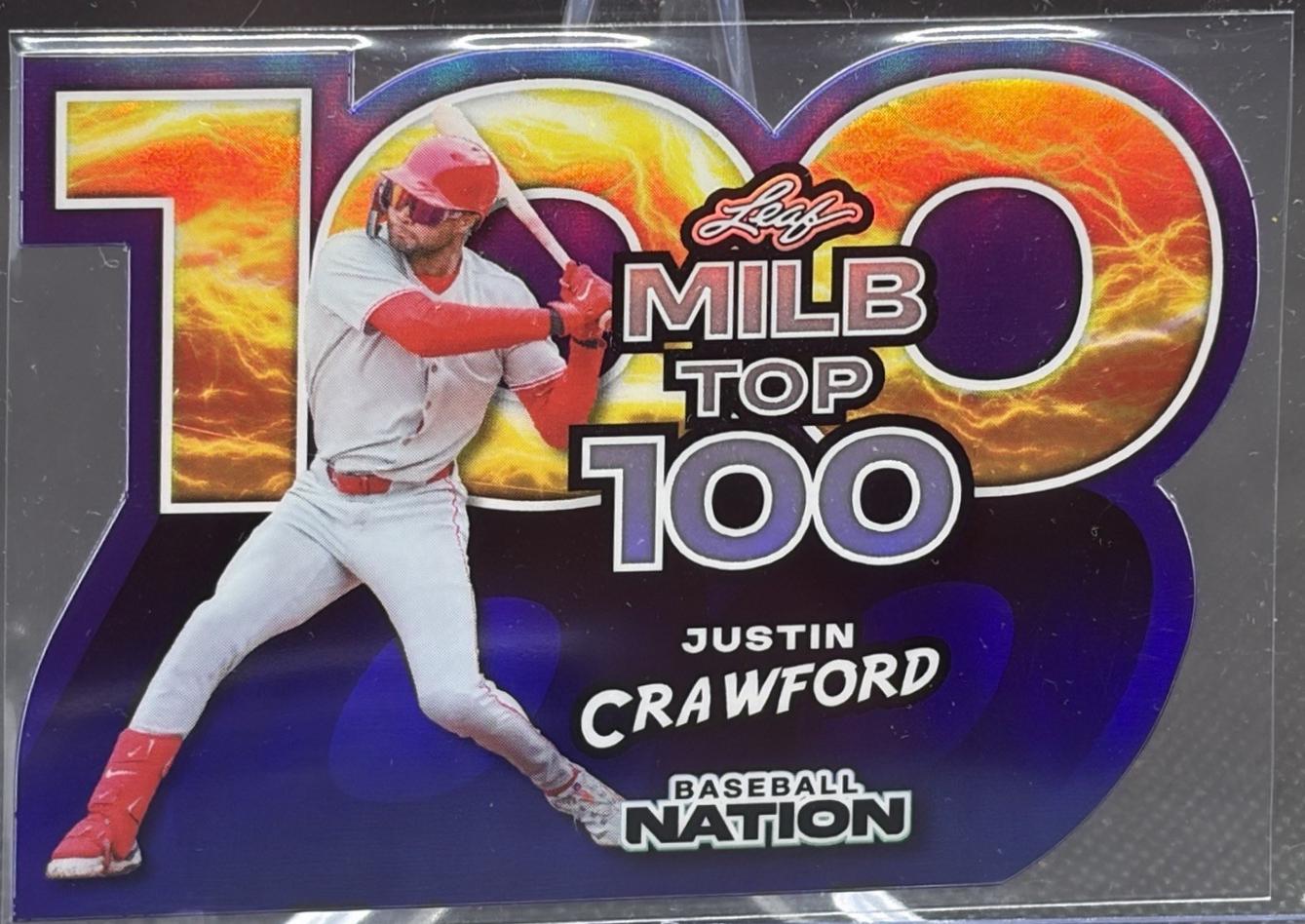 Justin Crawford [Prismatic Purple] #MB-43