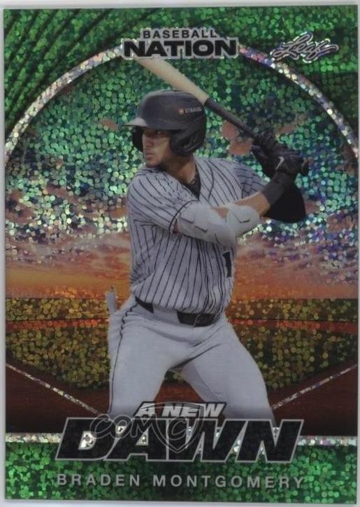 Braden Montgomery [Sparkles Green] #NB-9
