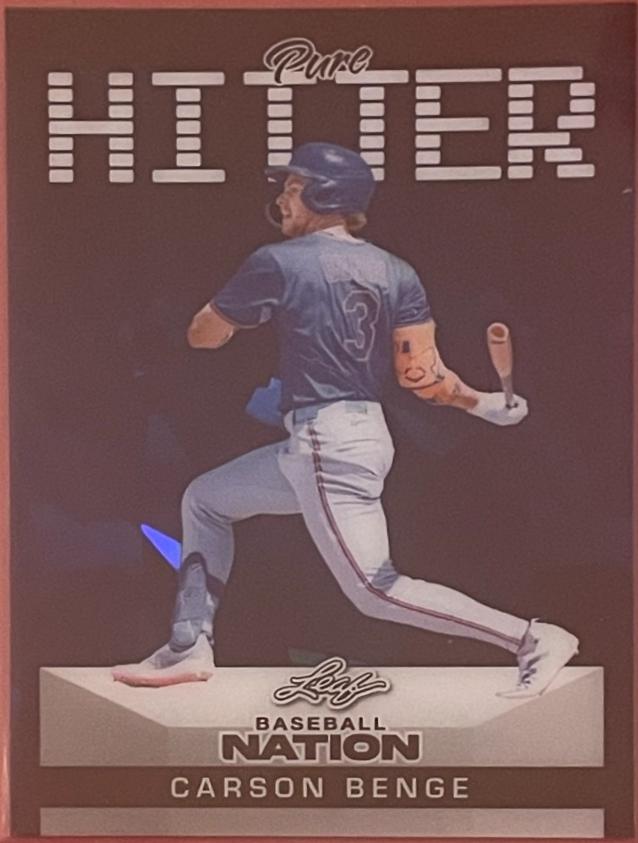 Carson Benge [Prismatic Blue] #PB-4