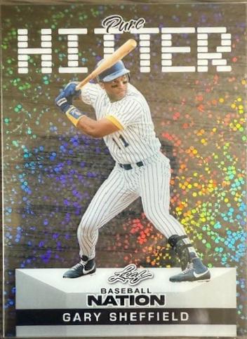 Gary Sheffield [Prismatic Silver] #PB-10