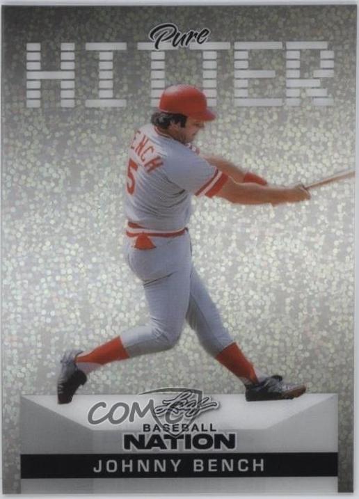 Johnny Bench [Sparkles Silver] #PB-16