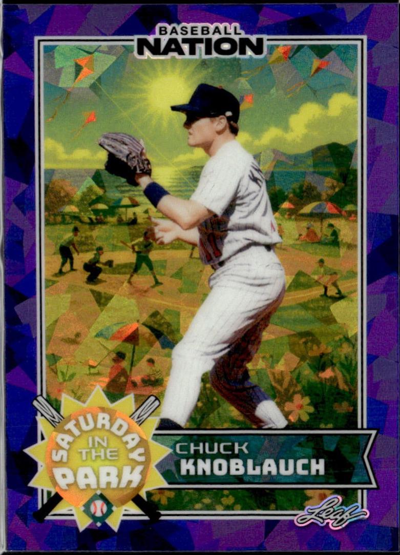 Chuck Knoblauch [Prismatic Purple] #SB-4