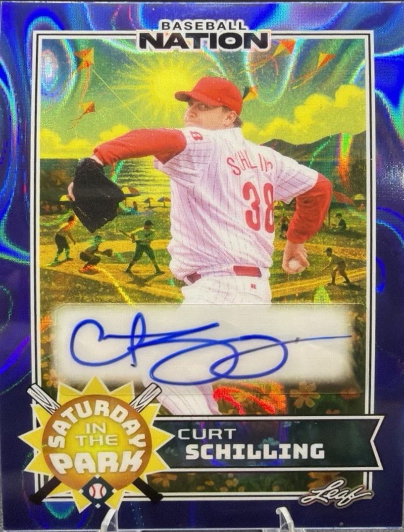 Curt Schilling [Prismatic Blue] #SB-5