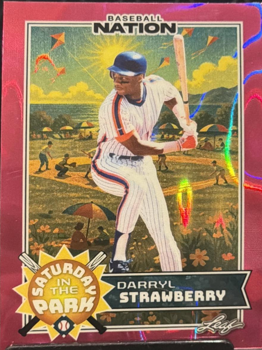 Darryl Strawberry [Lava Pink] #SB-7