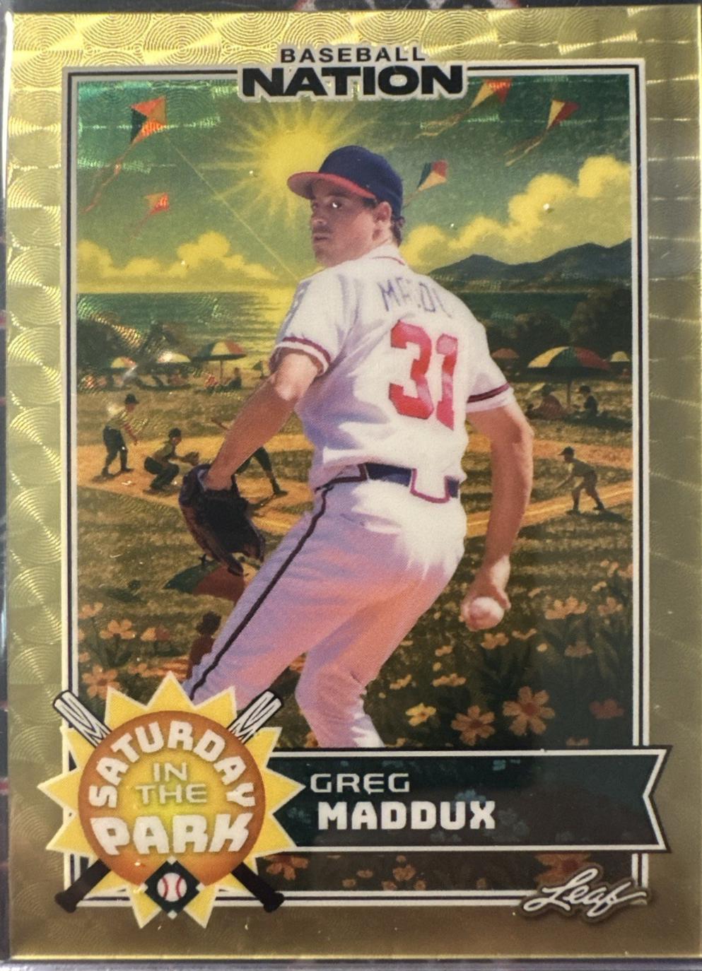 Greg Maddux [Super Prismatic Gold] #SB-16