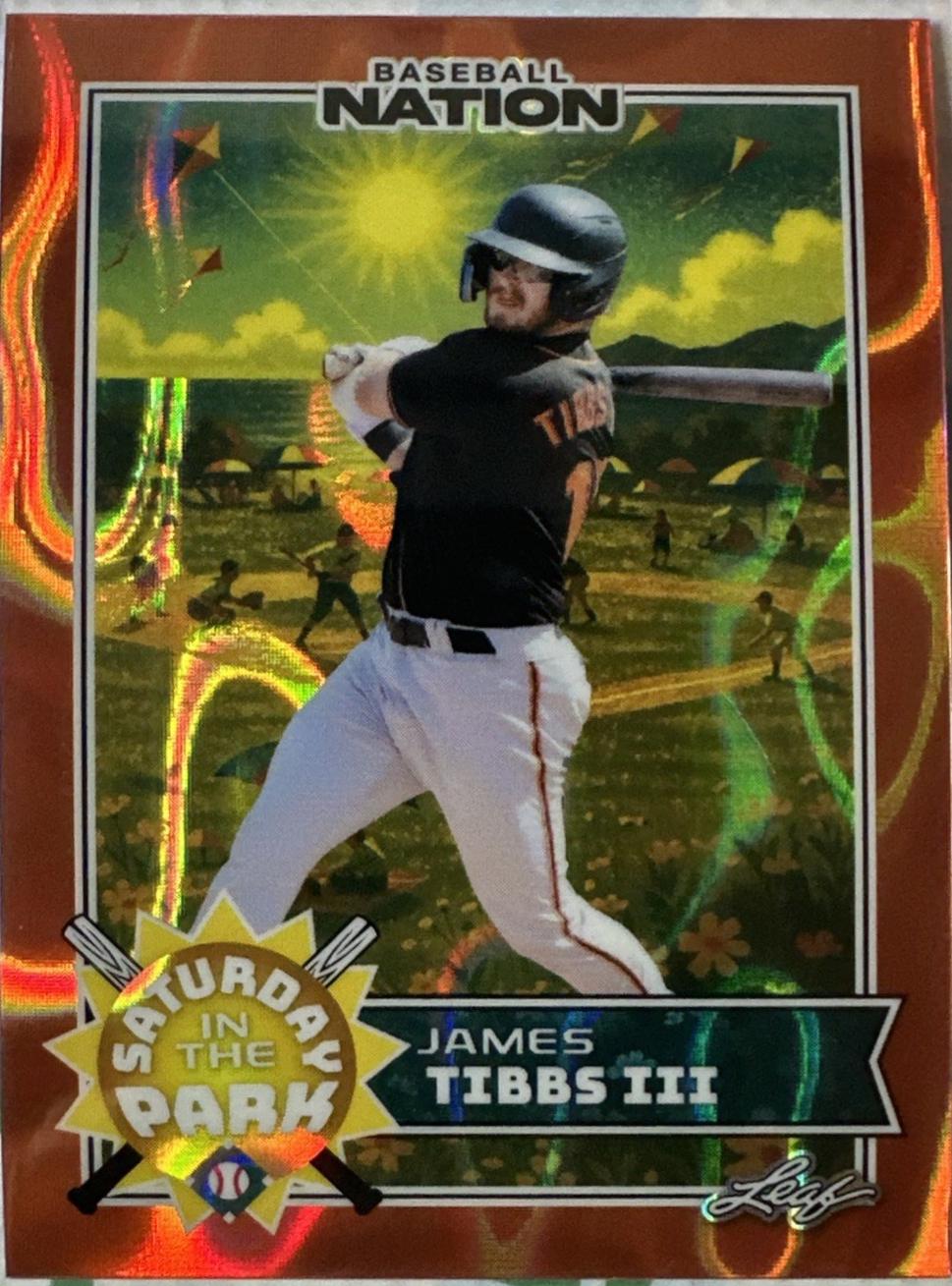James Tibbs III [Lava Orange] #SB-19
