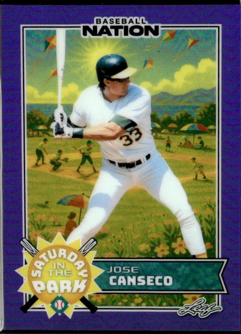 Jose Canseco [Prismatic Purple] #SB-24
