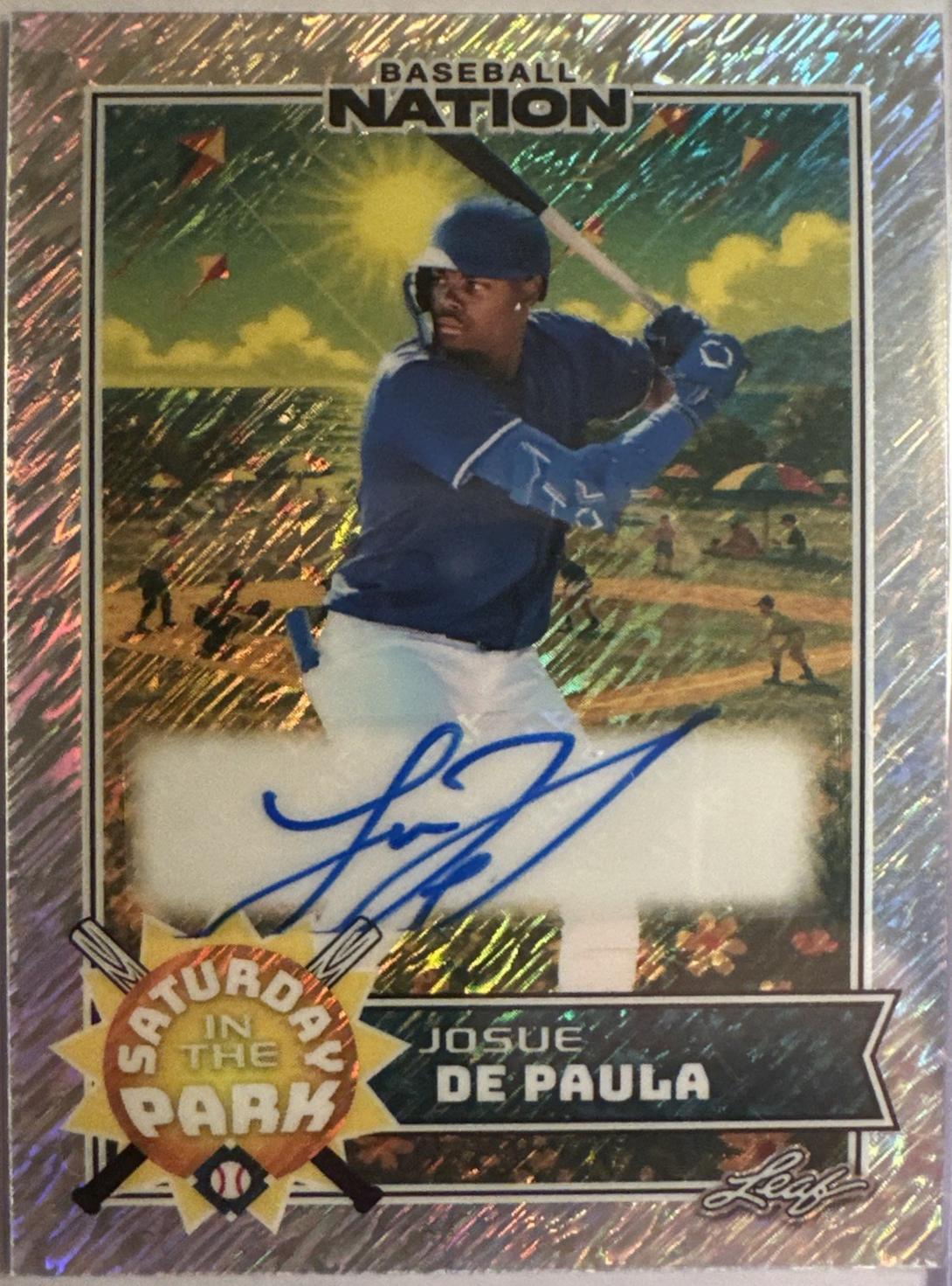 Josue De Paula [Prismatic Silver] #SB-25