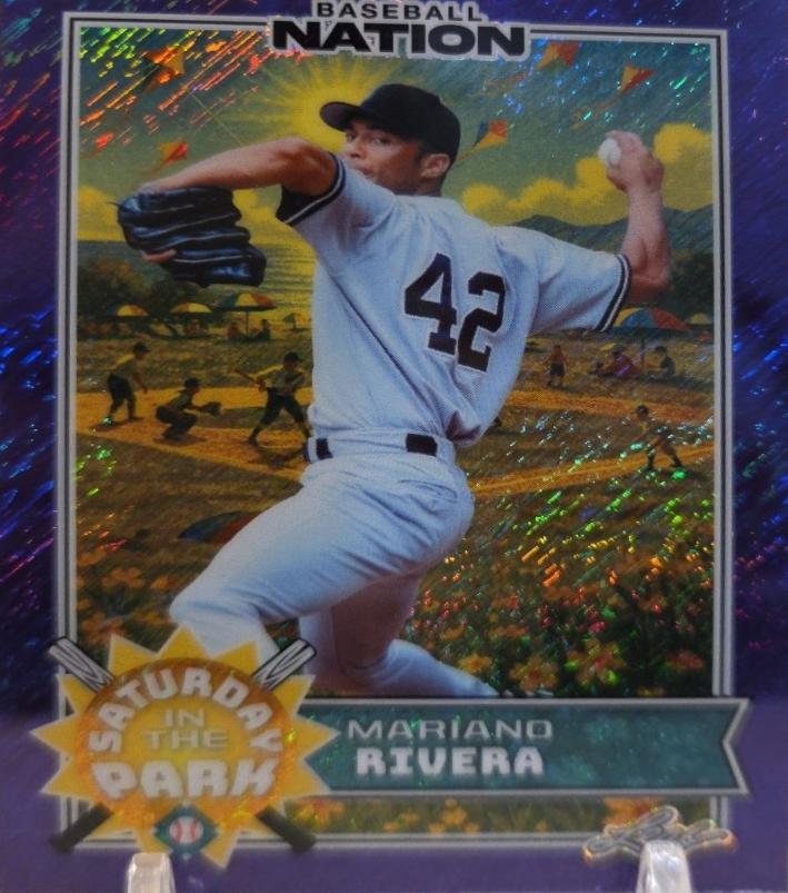 Mariano Rivera [Shimmer Purple] #SB-34