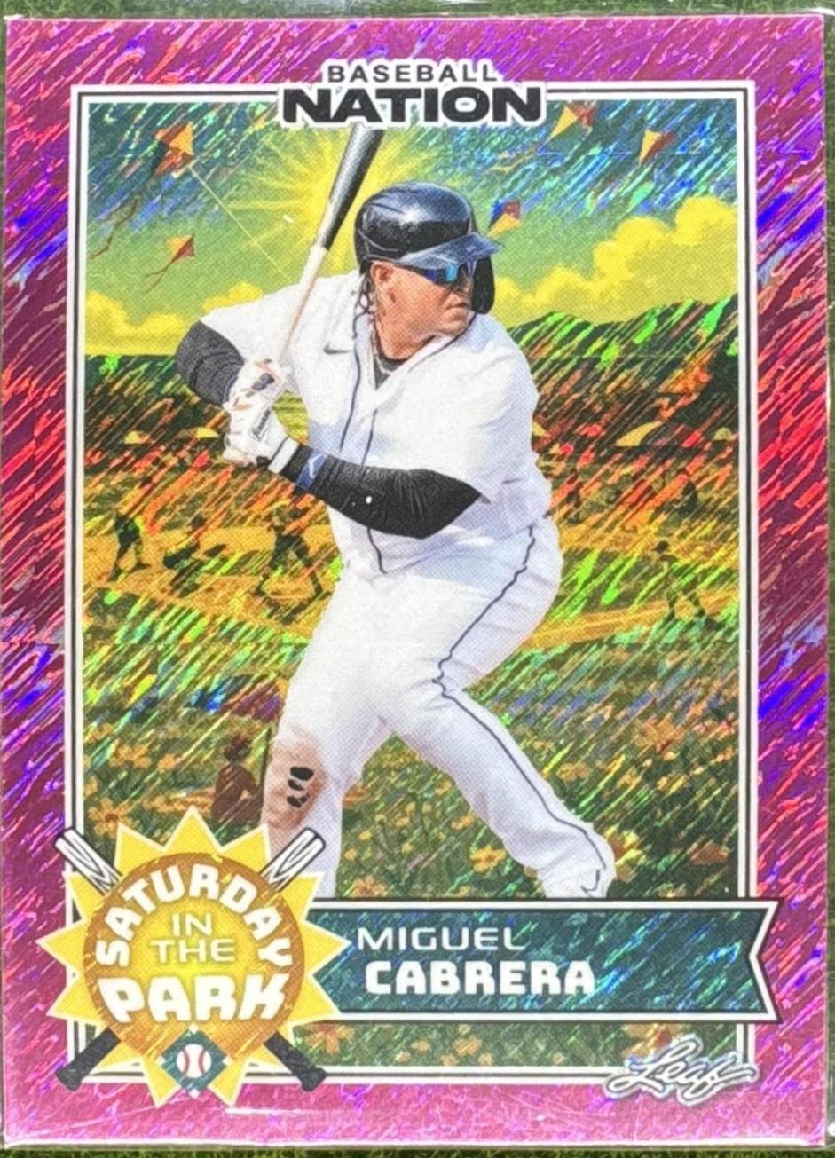 Miguel Cabrera [Shimmer Pink] #SB-35