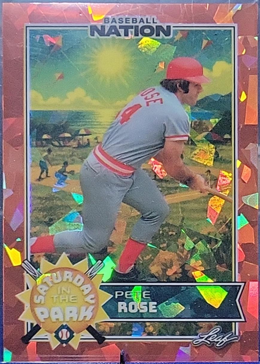 Pete Rose [Crystal Orange] #SB-38