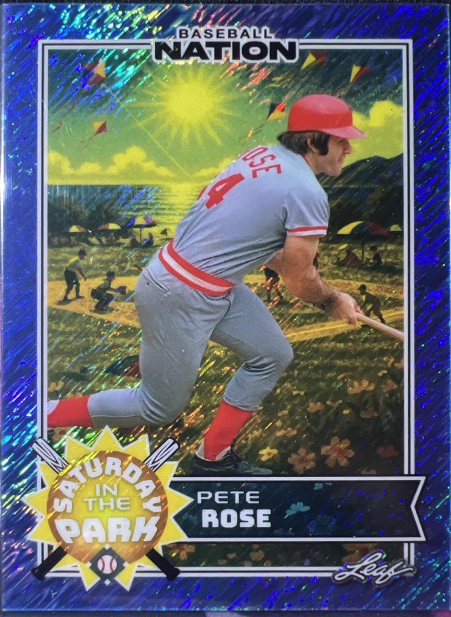 Pete Rose [Prismatic Blue] #SB-38