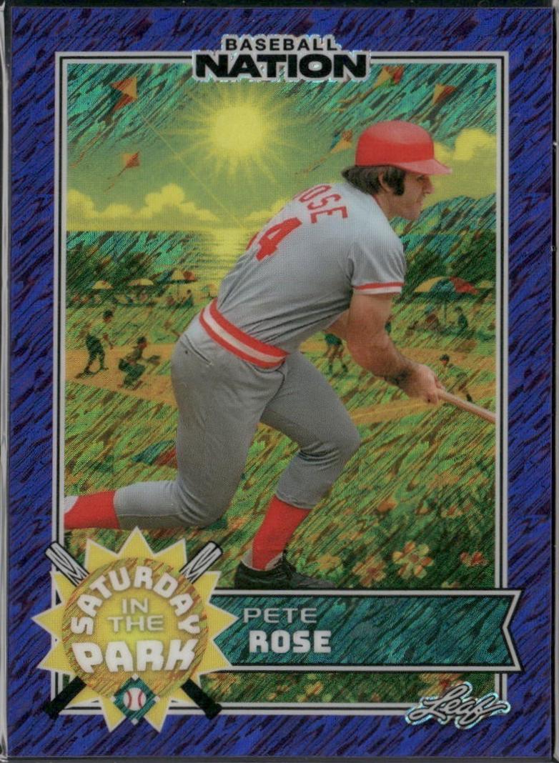Pete Rose [Shimmer Purple] #SB-38