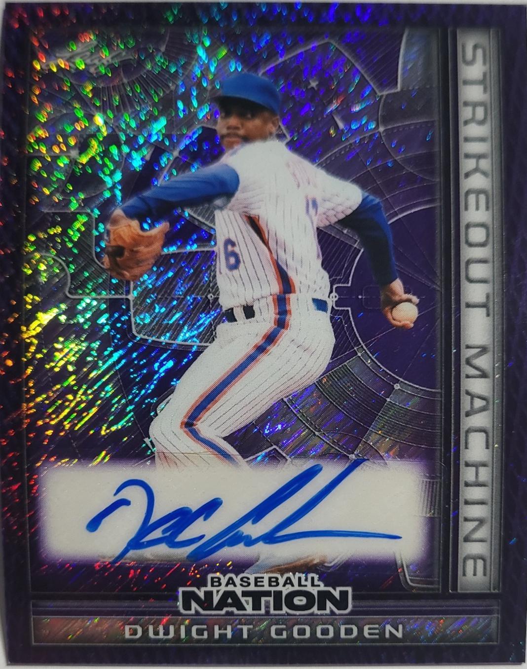 Dwight Gooden [Shimmer Purple] #SMB-17