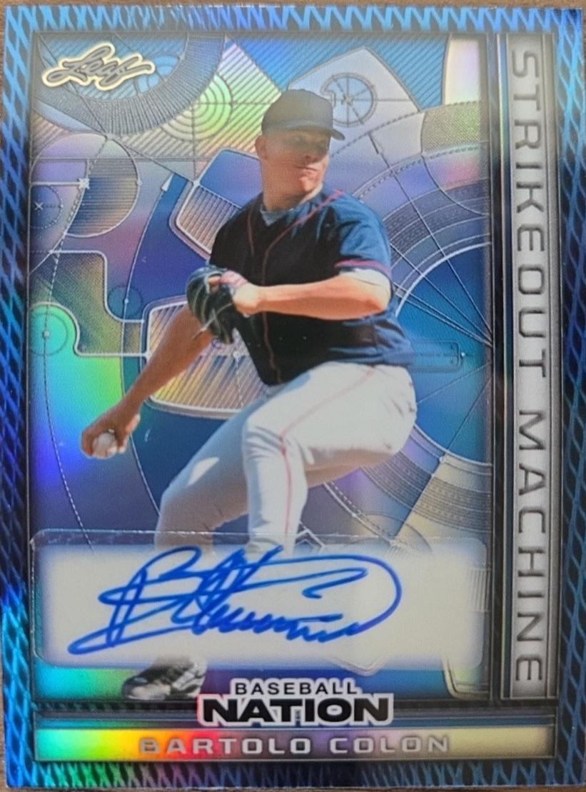 Bartolo Colon [Prismatic Blue] #SMA-BC1