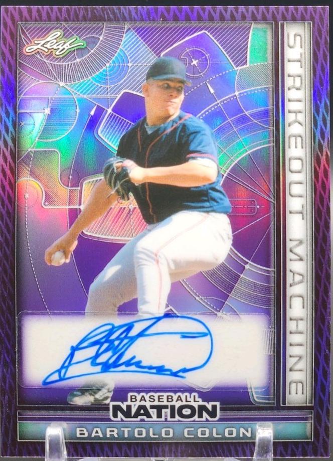 Bartolo Colon [Prismatic Purple] #SMA-BC1