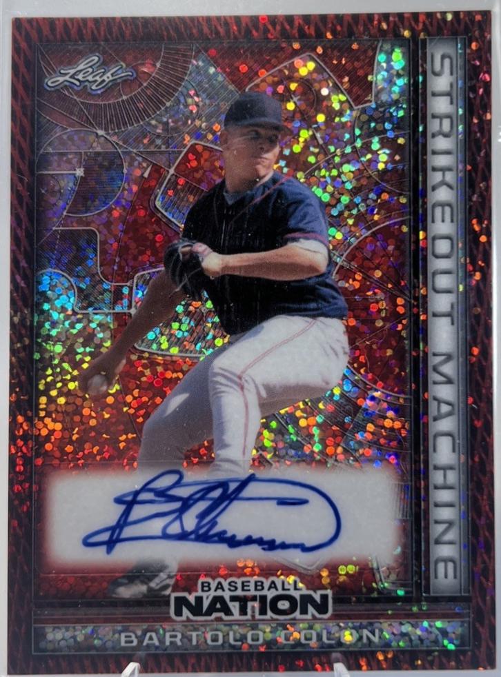 Bartolo Colon [Prismatic Red] #SMA-BC1